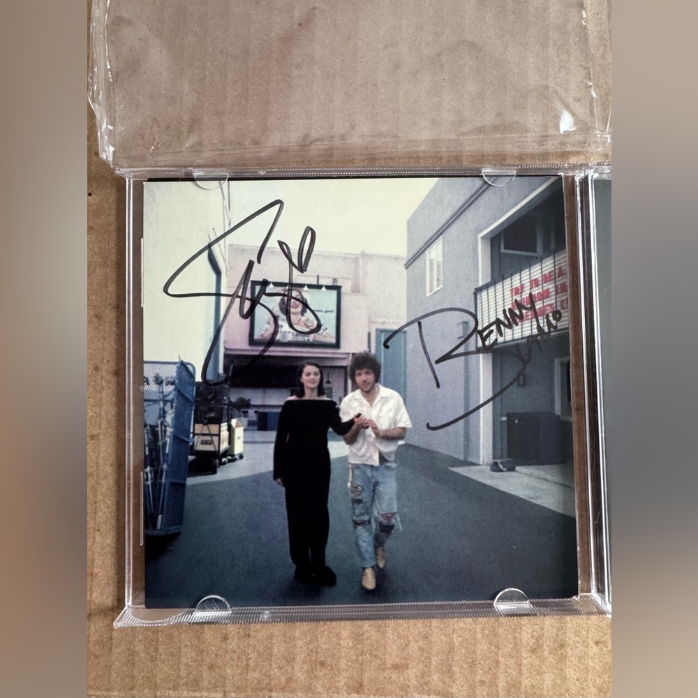 Selena Gomez & Benny Blanco - I SAID I LOVE YOU FIRST - STANDARD SIGNED CD